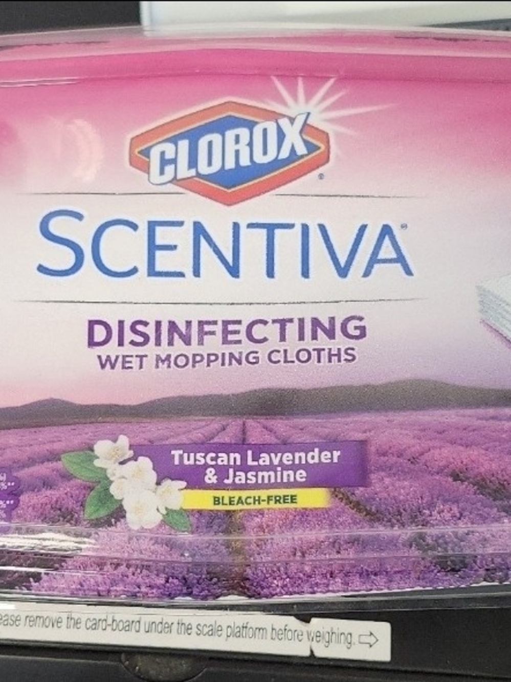 Clorox Scentiva Disinfecting Wet Mopping Cloths -